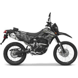Two Brothers Racing S1R Series Black Racing Full System For Kawasaki KLX250 2018-2020