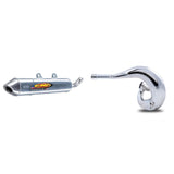 Gnarly Exhaust Pipe & Turbinecore 2 Silencer for KAWASAKI KDX200 1995-2006
