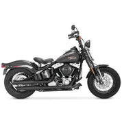Vance And Hines Twin Slash Muffler 3in Slip On Exhaust Black With Fuelpak FP4