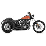 Vance & Hines Big Radius 2 en 2, negro, con Fuelpak FP3