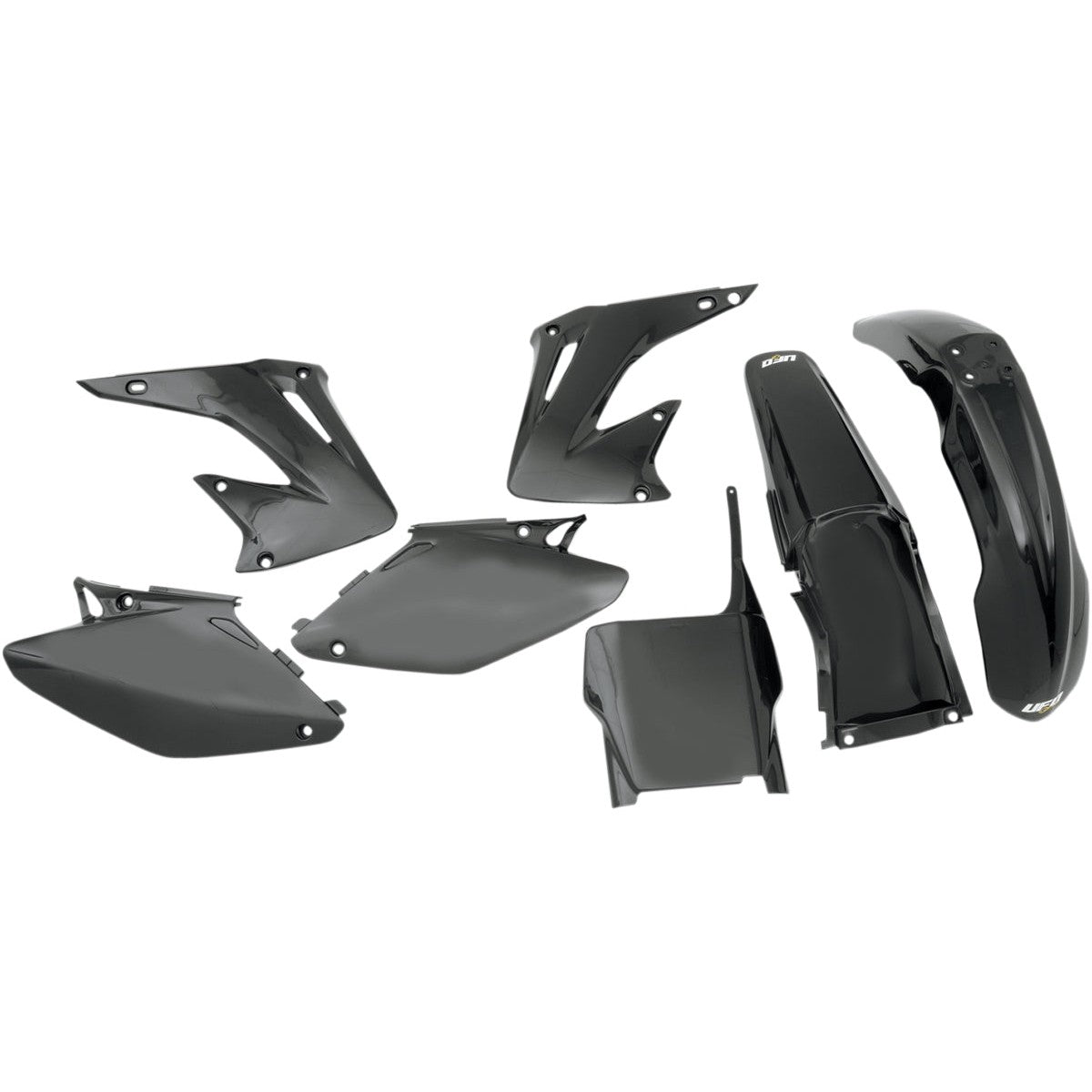 UFO PLASTICS HOKIT103-001 PLST KT CR125/250 BLK