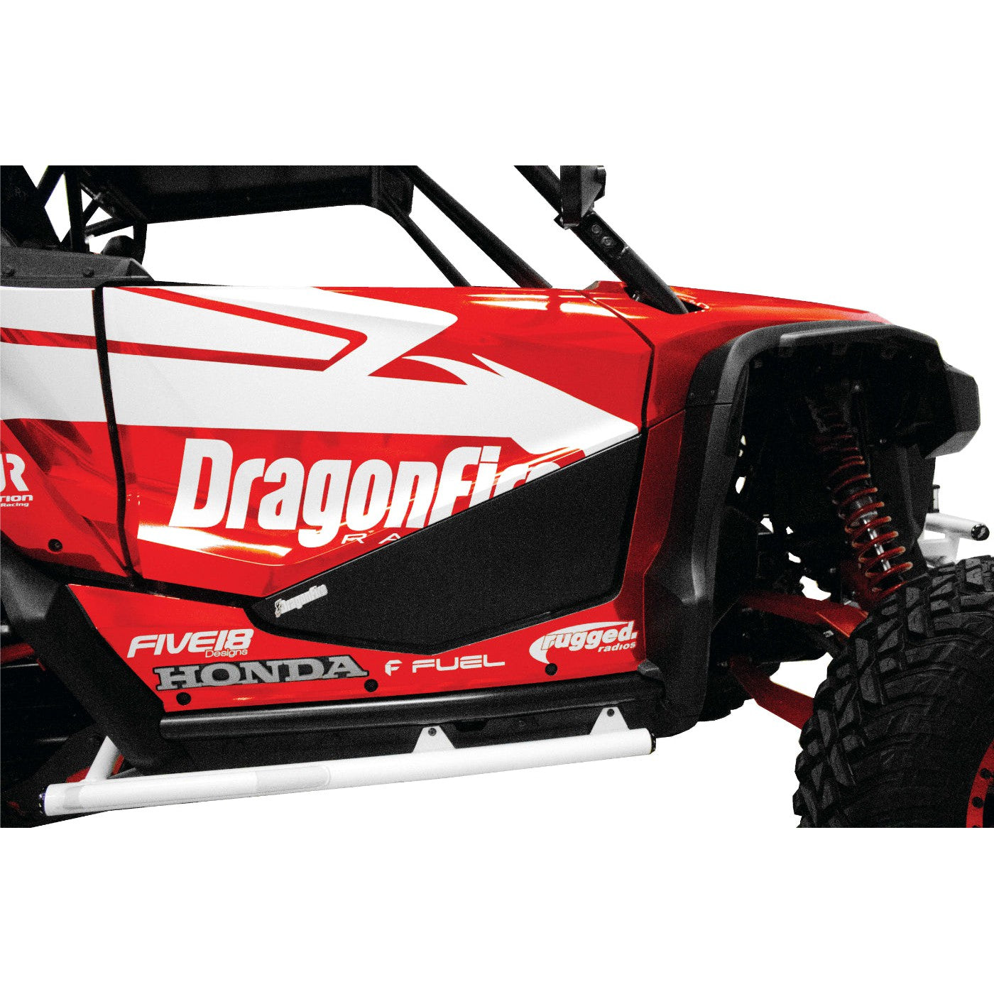 DragonFire Racing Door Filler Panel Kit Black - 07-6900