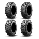 Juego completo de neumáticos Maxxis Carnivore Radial (8 capas) para UTV, 28x10R-14 (4 unidades)