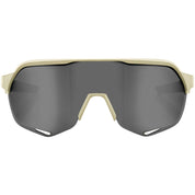 100% S2 Sunglasses Soft Tact Quicksand with Smoked Lens - 61003-104-57
