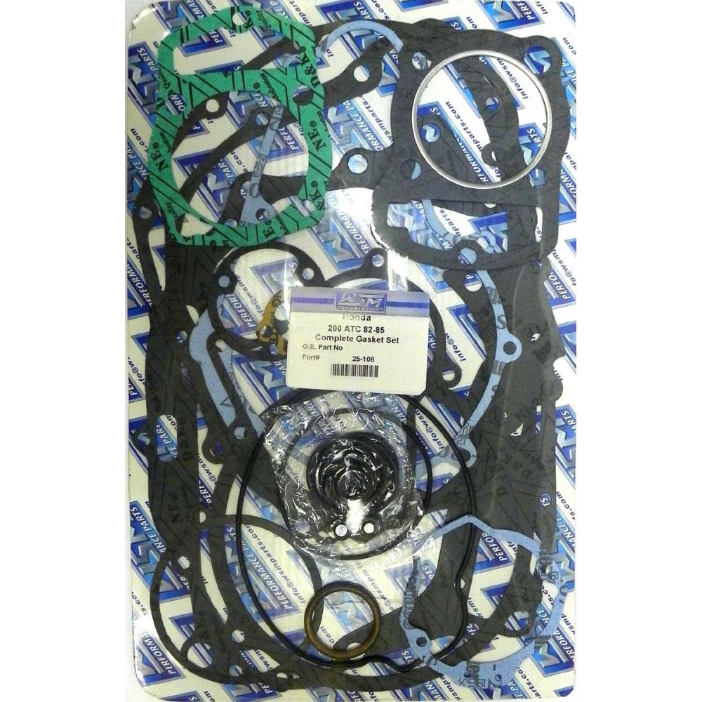 WSM Complete Gasket Kit For Honda 200 ATC 82-85 25-108