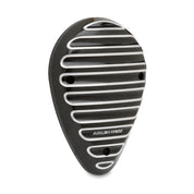 Arlen Ness Finned Black Horn Cover I-1238