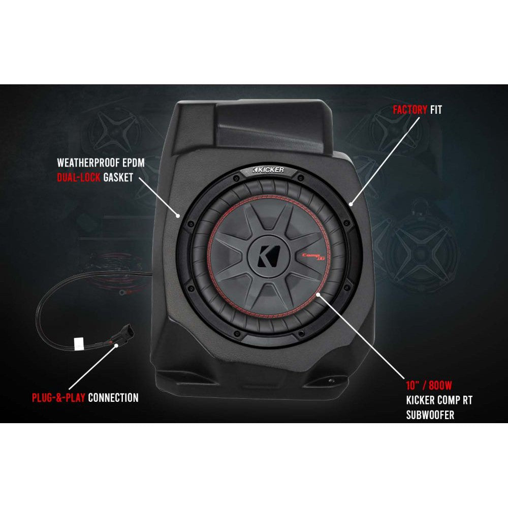 SSV Works 3-Speaker Plug-And-Play System For Polaris RZR Pro XP 2020-2022