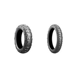 Bridgestone Front Rear 100/90-18 + 130/80-18 Battlax Adventurecross AX41 Motorcycle Tire Set