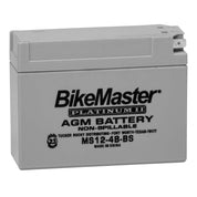 BikeMaster AGM 12V Platinum Battery For Suzuki DR-Z70 2008-2009 Grey