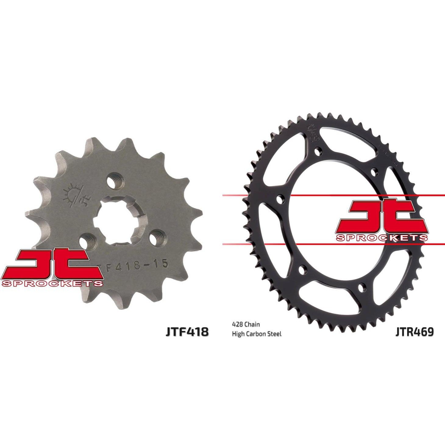 Front & Rear Sprocket Kit for KAWASAKI KE175 D3-D5 81-83 JT Sprockets