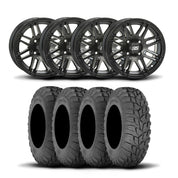 ITP SS316 12" Wheels And DuraCity Tires [25x8R-12]