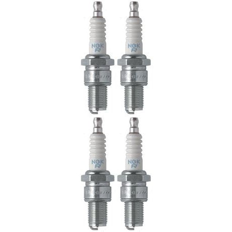Set 4 NGK Standard Spark Plugs for Kawasaki KX65 2013-2003 Engine 65cc