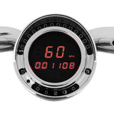 Dakota Digital Big Dog Speedo Red - BD-140-R