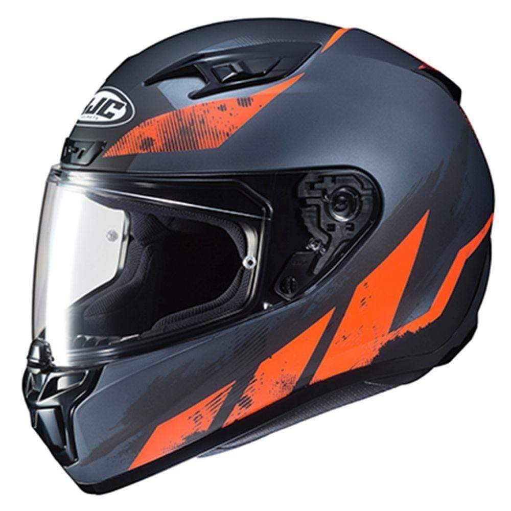 HJC Helmets 2XL / Black/Blue HJC i10 Rank Full-Face Street Helmet