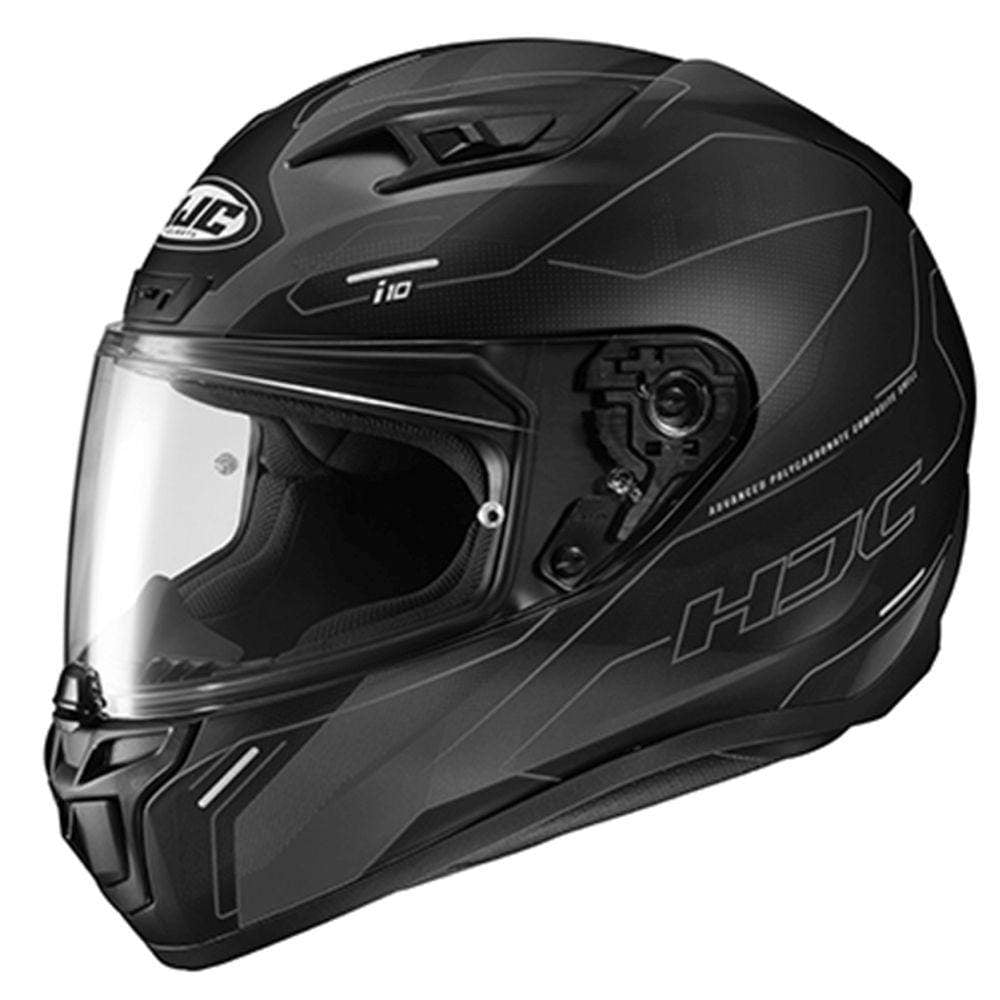 HJC Helmets 2XL / Black/Gray HJC i10 Taze Full-Face Street Helmet