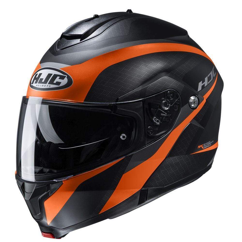 HJC Helmets 2XL / Black/Orange HJC C91 Taly Modular Street Helmet