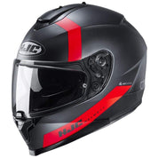 HJC Helmets 2XL / Black/Red HJC C70 Eura Full-Face Street Helmet