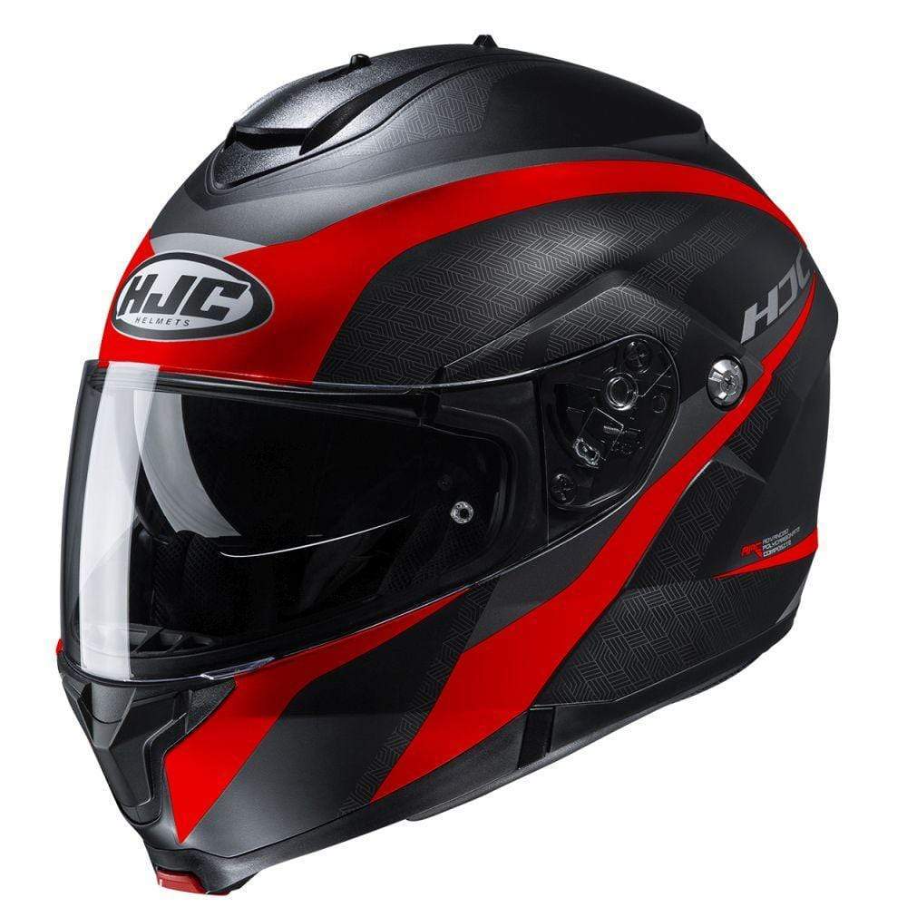 HJC Helmets 2XL / Black/Red HJC C91 Taly Modular Street Helmet