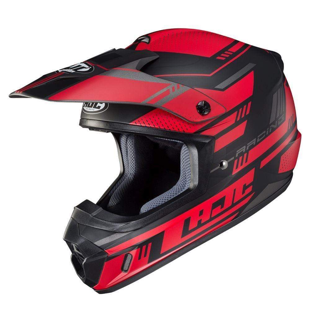 HJC Helmets 2XL / Black/Red HJC CM-MXII Trax Full-Face Helmet