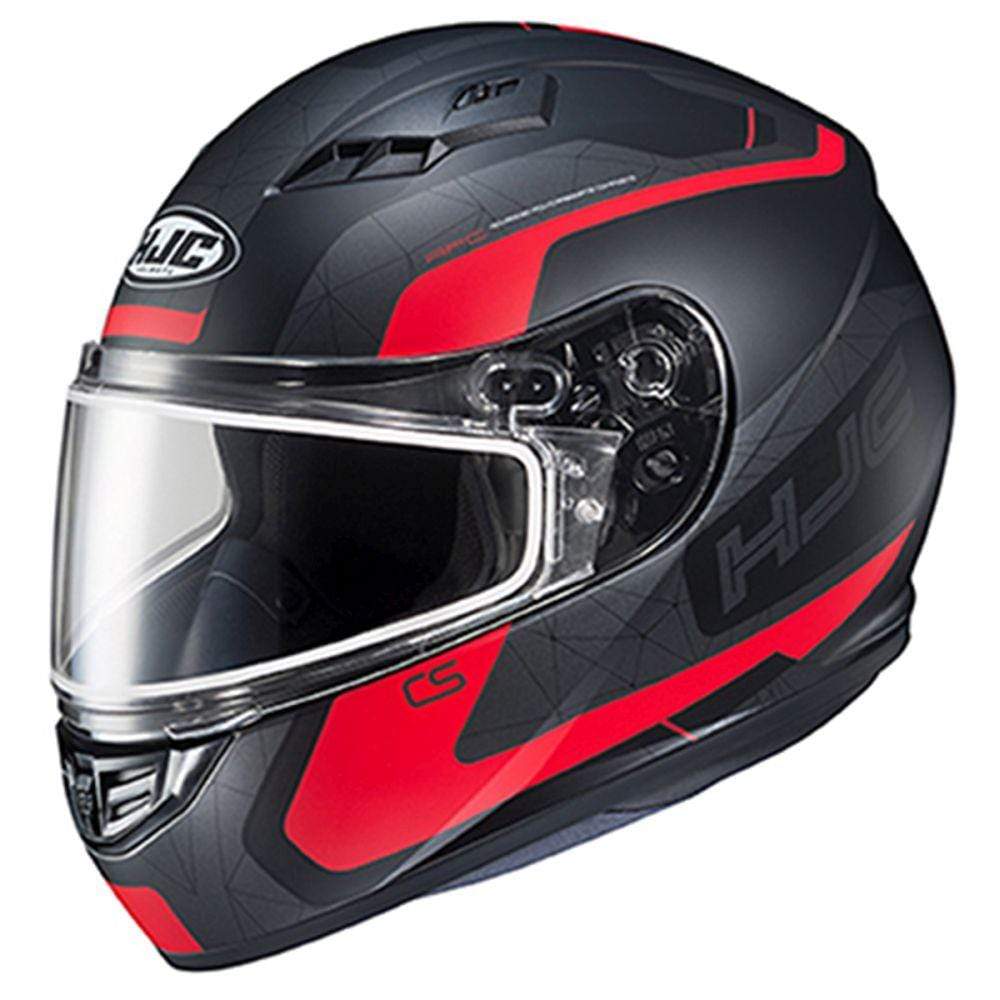 HJC Helmets 2XL / Black/Red HJC CS-R3 SN Dosta Full-Face Snow Helmet