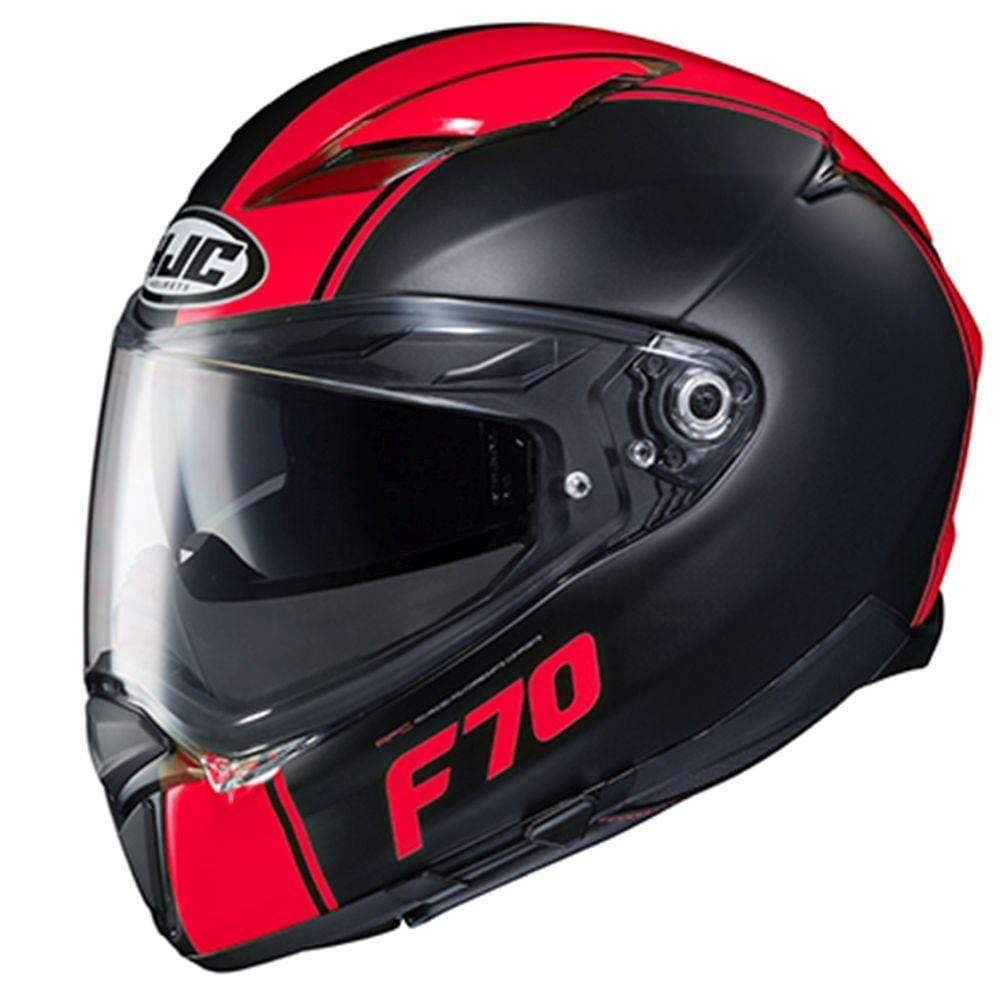 HJC Helmets 2XL / Black/Red HJC F70 Mago Full-Face Street Helmet