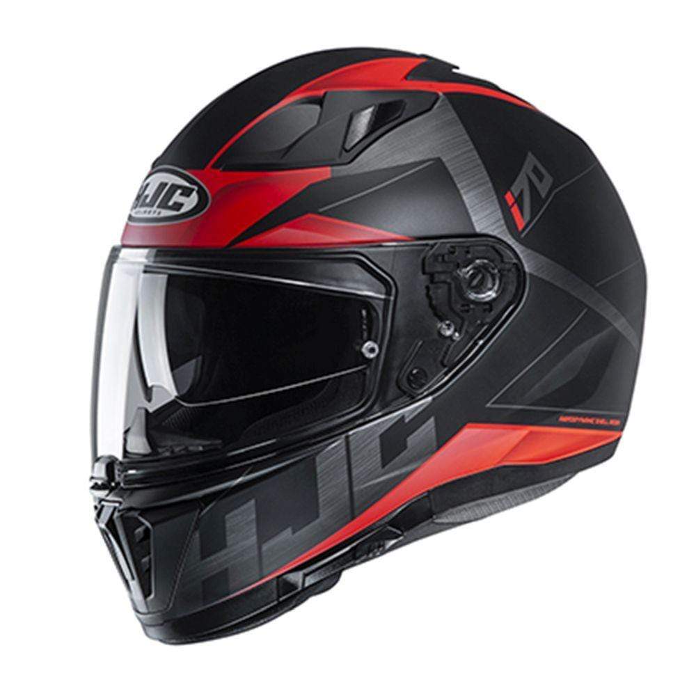 HJC Helmets 2XL / Black/Red HJC i70 Eluma Full-Face Street Helmet