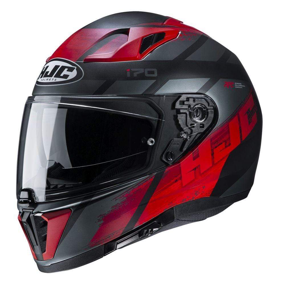 HJC Helmets 2XL / Black/Red HJC i70 Reden Full-Face Street Helmet