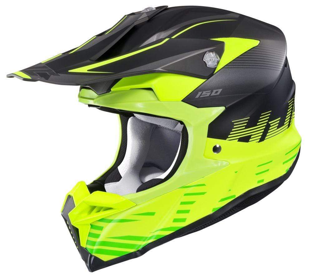 Black HJC i 50 Fury Full-Face Helmet