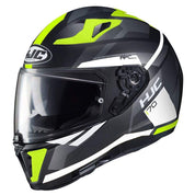 HJC Helmets 2XL / Hi-Viz Yellow/Black HJC i 70 Elim Full-Face Street Helmet