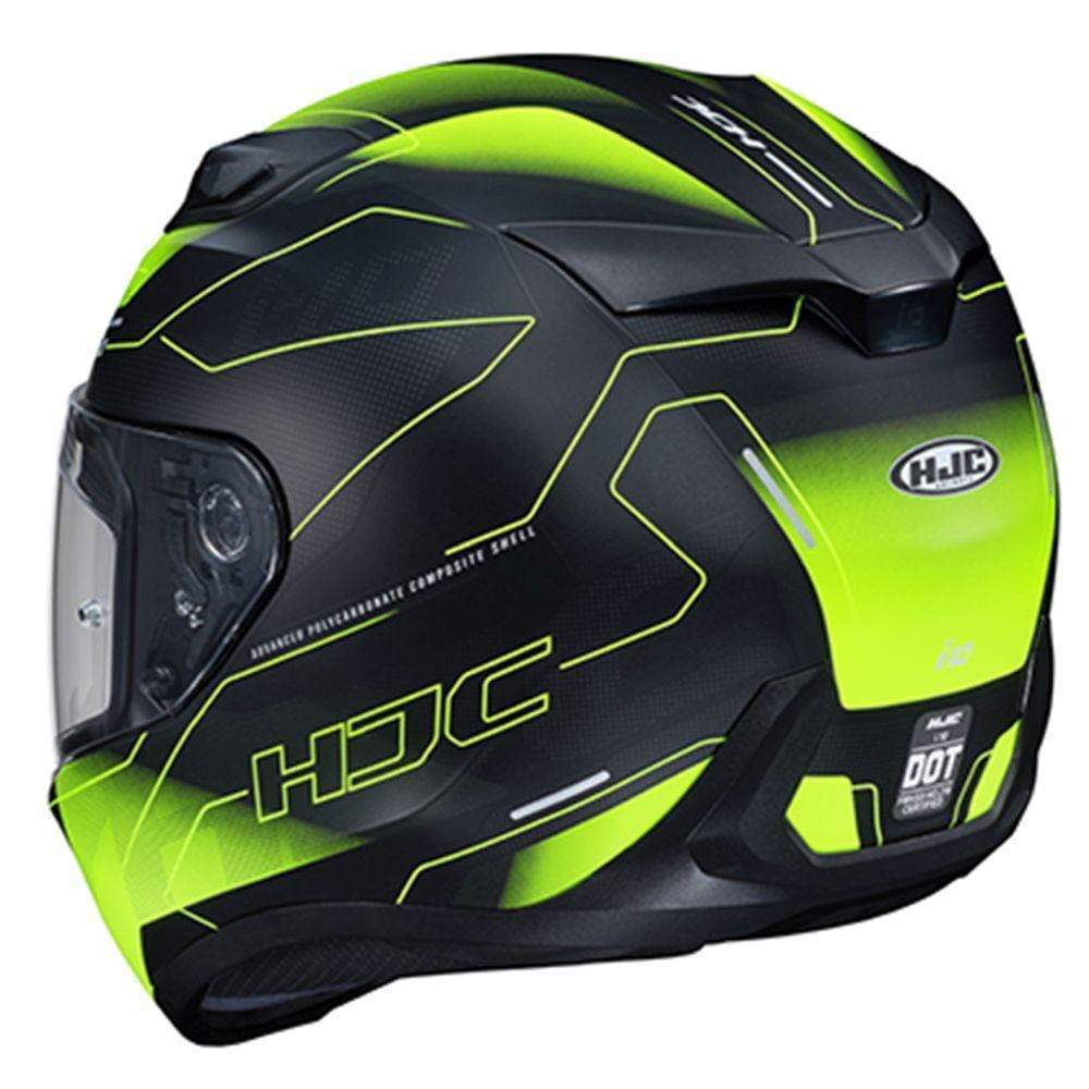 HJC Helmets 2XL / Hi-Viz Yellow/Black HJC i10 Taze Full-Face Street Helmet
