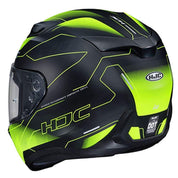 HJC Helmets 2XL / Hi-Viz Yellow/Black HJC i10 Taze Full-Face Street Helmet