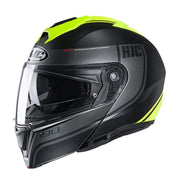 HJC Helmets 2XL / Hi-Viz Yellow/Black HJC i90 Davan Modular Street Helmet