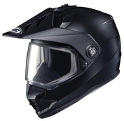 HJC Helmets 2XL / Matte Black Semi-Flat HJC DS-X1SN Frameless Dual Lens Modular Helmet