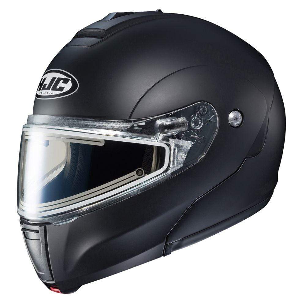 HJC Helmets 2XL / Semi-Flat Black HJC CL-MAX3 Frameless Electric Modular Snow Helmet Electric Shield