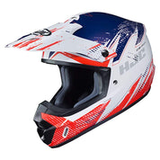 HJC Helmets 2XL / White/Orange/Blue HJC CS-MX II Krypt Full-Face Helmet