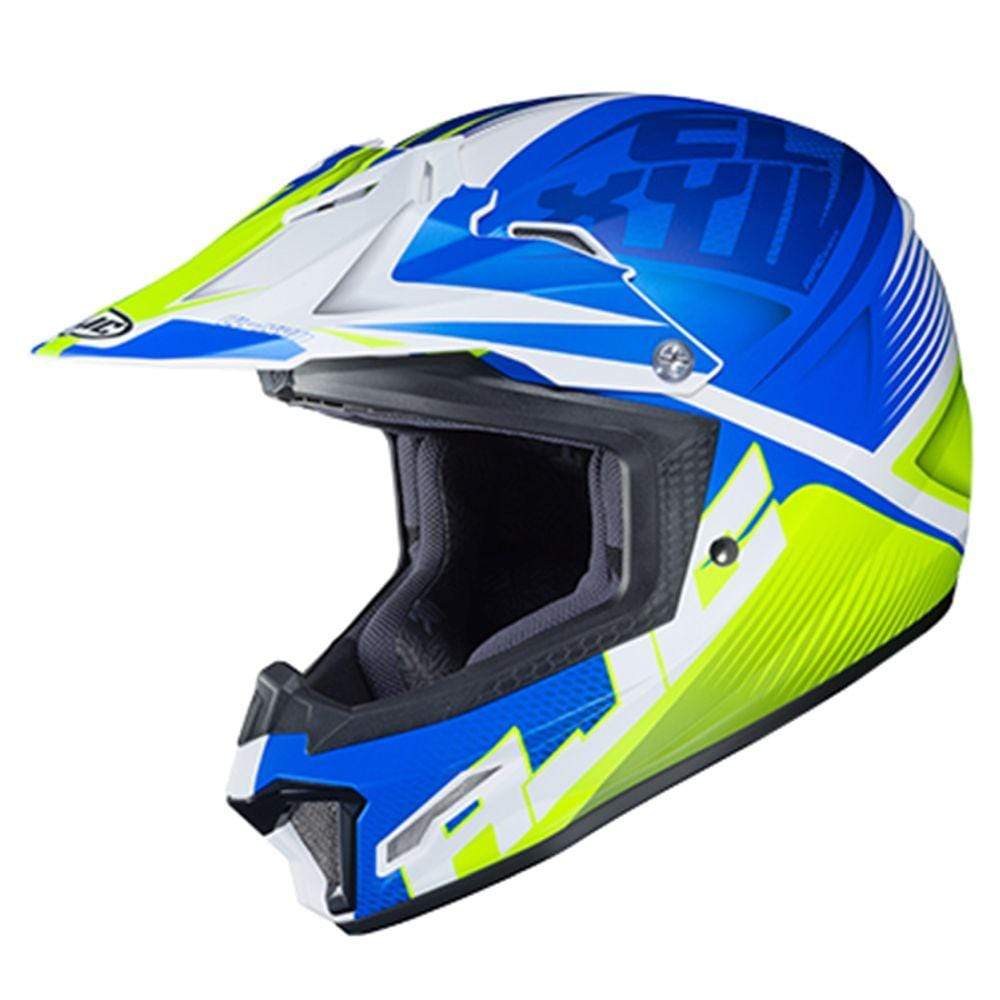 HJC Helmets LG / Black/Blue HJC CL-XYII Ellusion Full-Face Youth Helmet