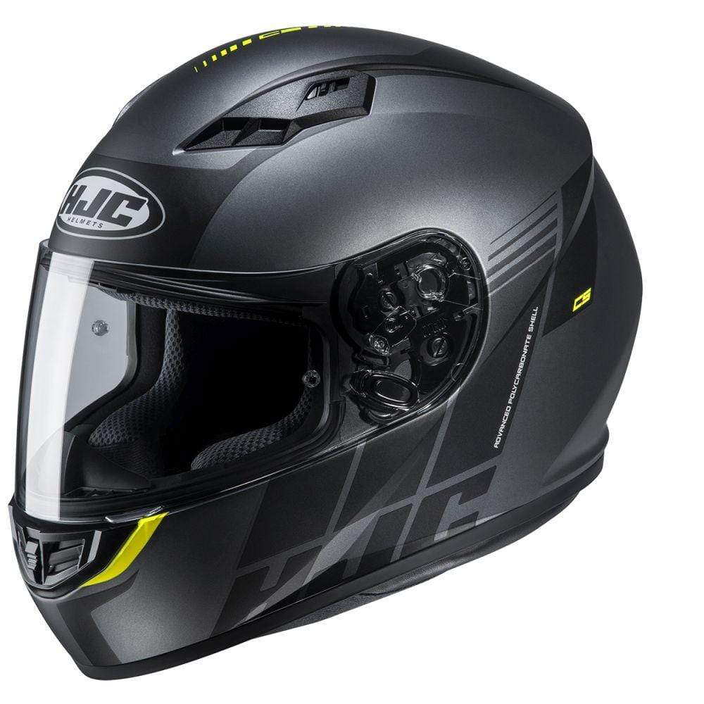 HJC Helmets LG / Black/Gray HJC CS-R3 Mylo Full-Face Street Helmet