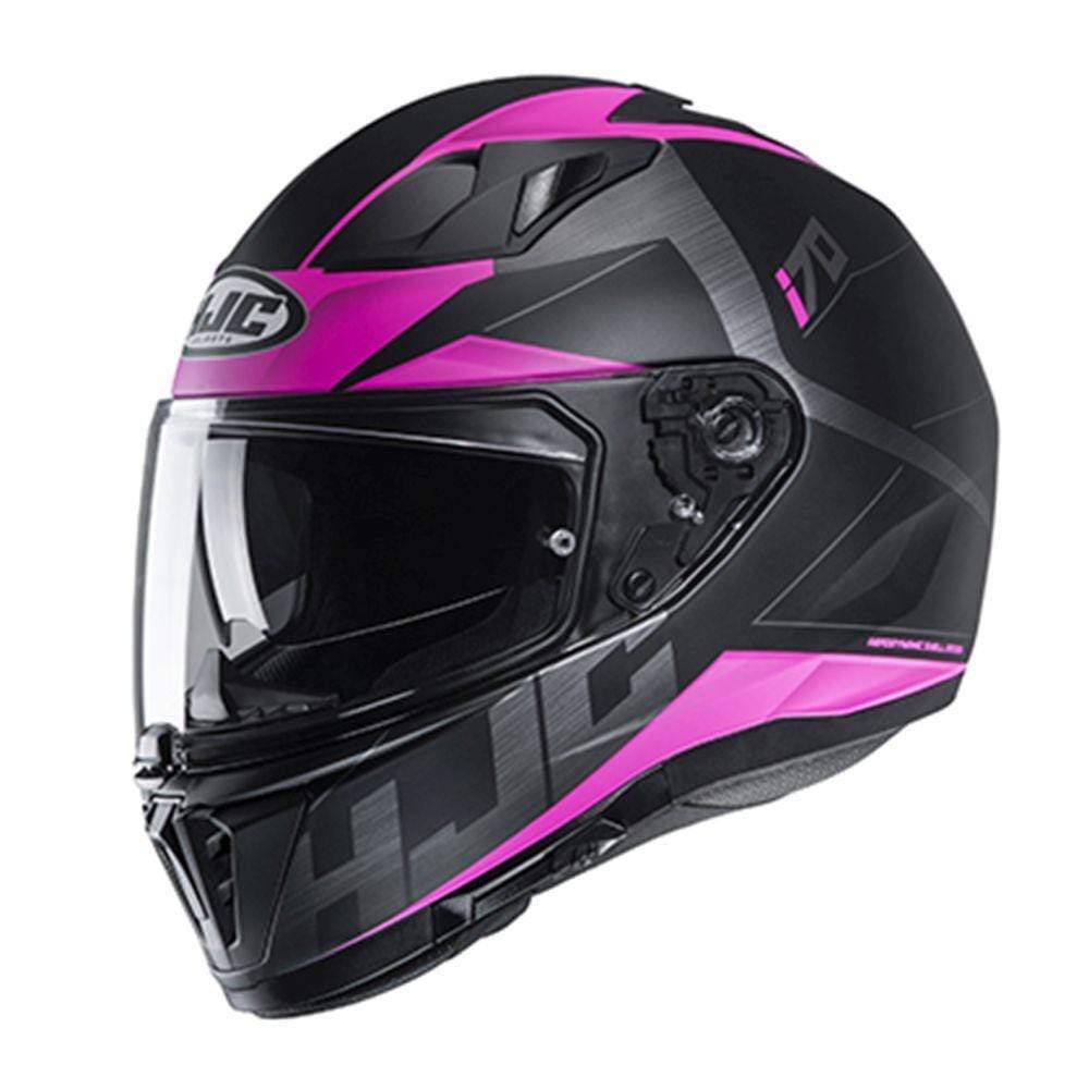 HJC Helmets LG / Black/Pink HJC i70 Eluma Full-Face Street Helmet
