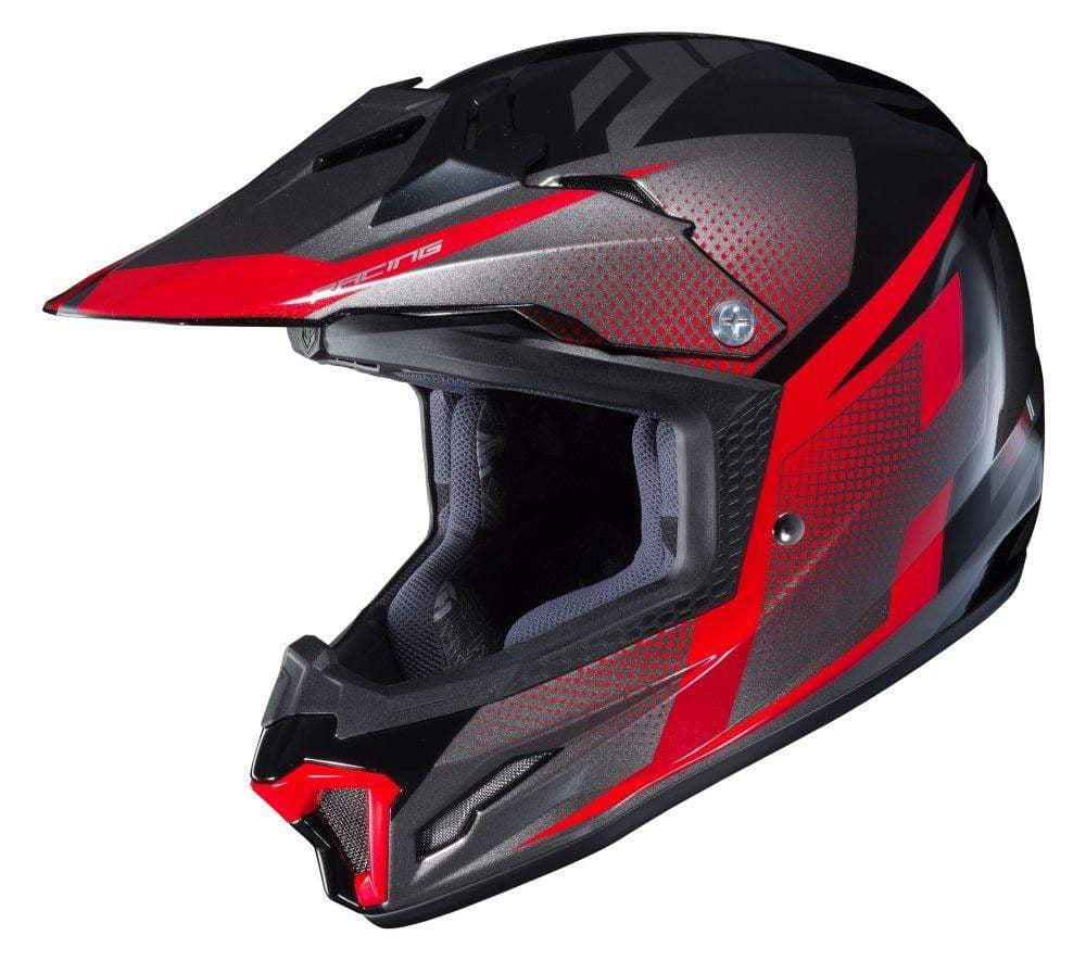 HJC Helmets LG / Black/Red HJC CL-XY II Argo Full-Face Youth Helmet