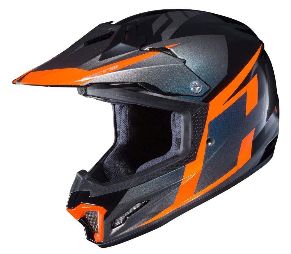 HJC Helmets LG / Blue/Orange/Gray HJC CL-XY II Argo Full-Face Youth Helmet