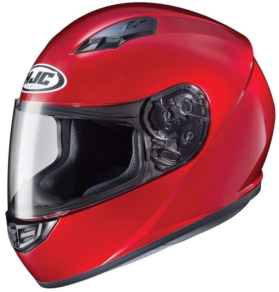 HJC Helmets LG / Candy Red HJC CS-R3 Full-Face Street Helmet