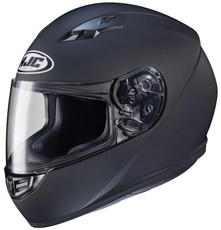HJC Helmets LG / Matte Black HJC CS-R3 Full-Face Street Helmet