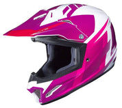 HJC Helmets LG / White/Pink HJC CL-XY II Argo Full-Face Youth Helmet