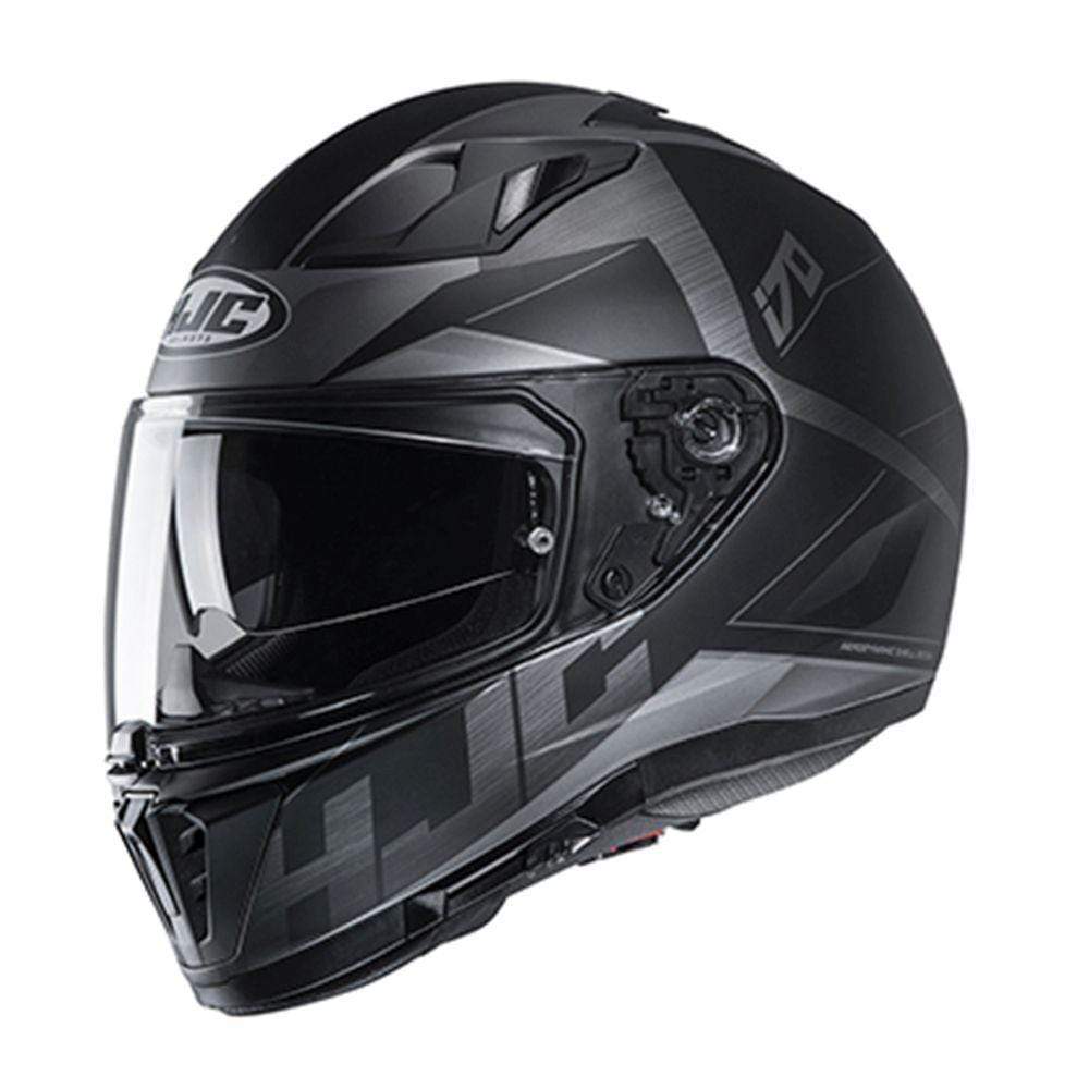 Gray HJC i70 Eluma Full-Face Street Helmet