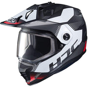 HJC Helmets MD / Black/Red HJC DS-X1 SN Tactic Modular Helmet