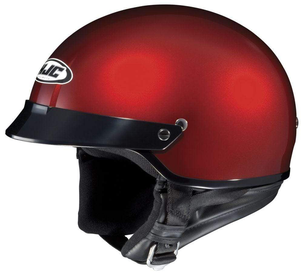 HJC Helmets MD / Wine HJC CS-2N Open-Face Helmet