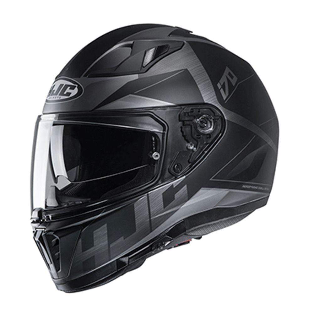 HJC Helmets SM / Black/Gray HJC i70 Eluma Full-Face Street Helmet