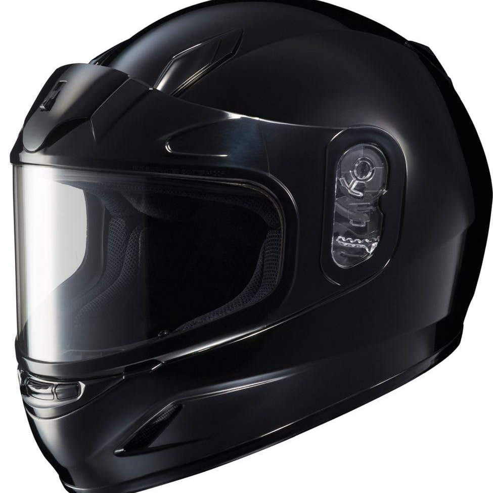  Black HJC CL-Y Dual Lens Full-Face Youth Snow Helmet