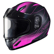 HJC Helmets SM / Black/Purple HJC CL-Y SN Taze Full-Face Youth Snow Helmet