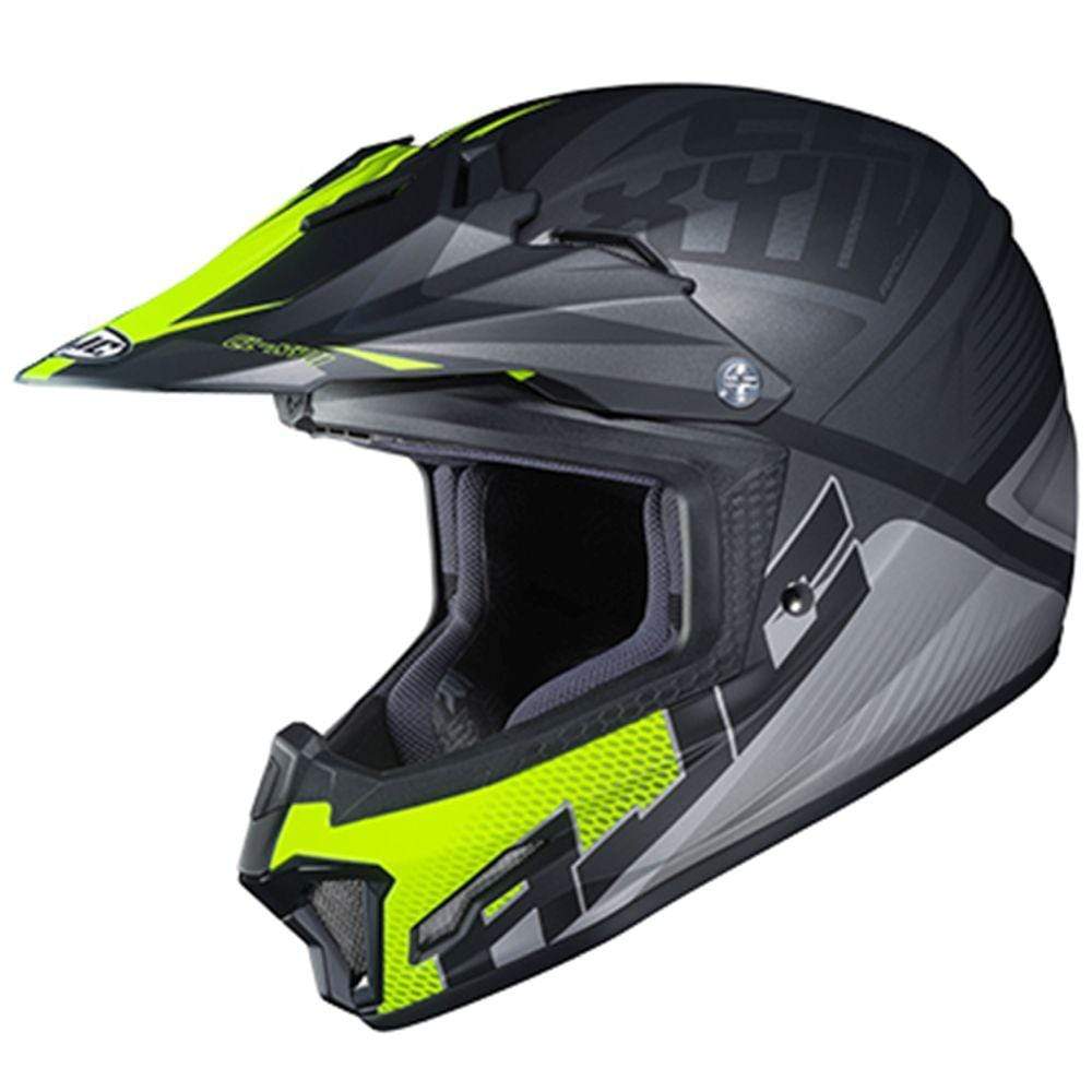 Silver HJC CL-XYII Ellusion Full-Face Youth Helmet